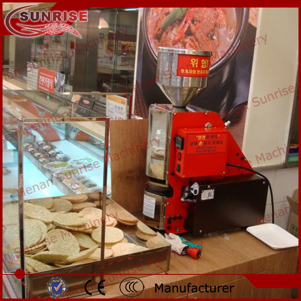 Newest design puffed rice cake machine,popped rice cake machine