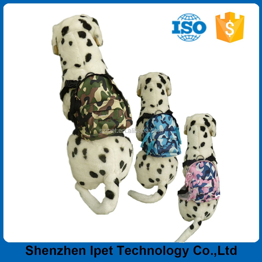 Camouflague犬バックパックペットバッグでdリング仕入れ・メーカー・工場