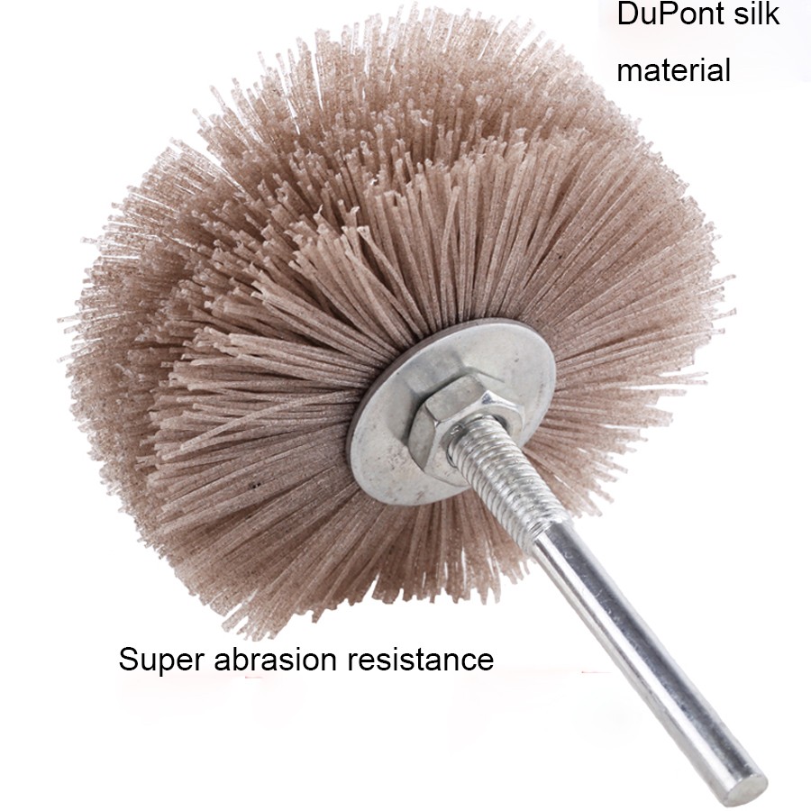 Industrial Machine Rotating Nylon End Polishing Brush For Drill Buy