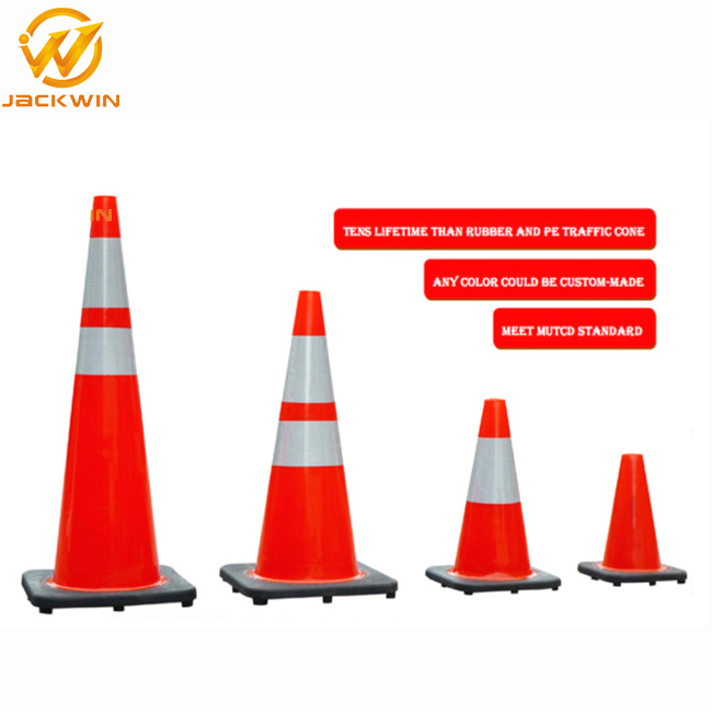 Rubber Base PVC Traffic Cone