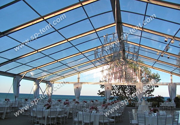 透明な結婚式の高品質15x30mパーティマーキーテント仕入れ・メーカー・工場