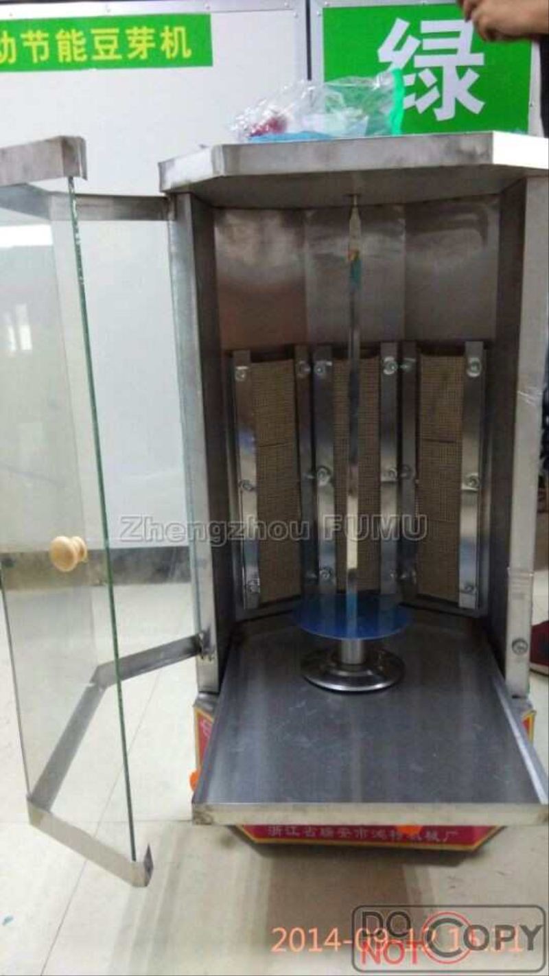 Practical and affordable electric doner kebab machine