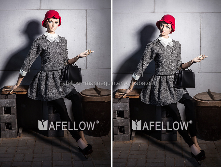 現実的なフルボディ女性マネキン可動ショー衣類仕入れ・メーカー・工場