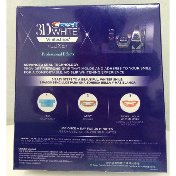 クレスト歯whitestripsプロフェッショナルなエフェクトリュクス3dホワイトクレスト14パックボックス 問屋・仕入れ・卸・卸売り