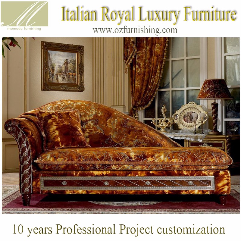 YB016Bイタリアアンティーククラシック寝室の家具マホガニー高級長椅子仕入れ・メーカー・工場