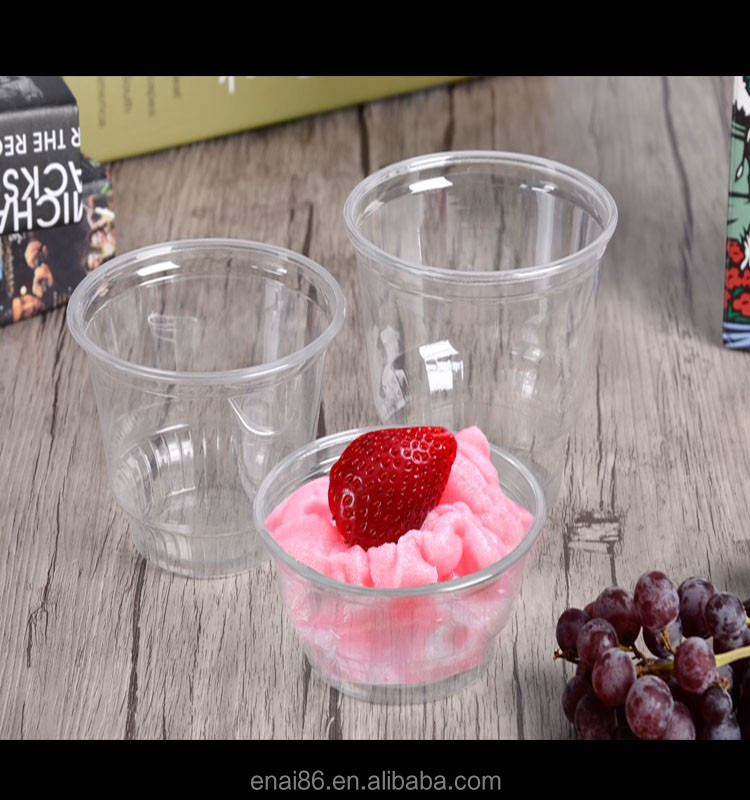 安いプロモーションユニークなデザインプラスチックペットカップパーティージュースカップ冷たい飲み物用仕入れ・メーカー・工場