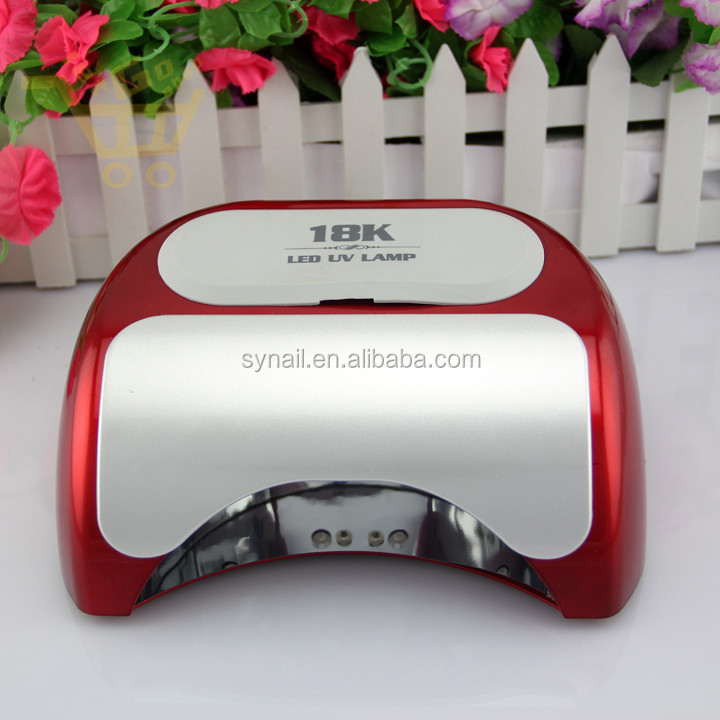 2016安い価格と長い保証18グラム充電式ネイルledランプ/36ワットレインボーled硬化ライト 問屋・仕入れ・卸・卸売り