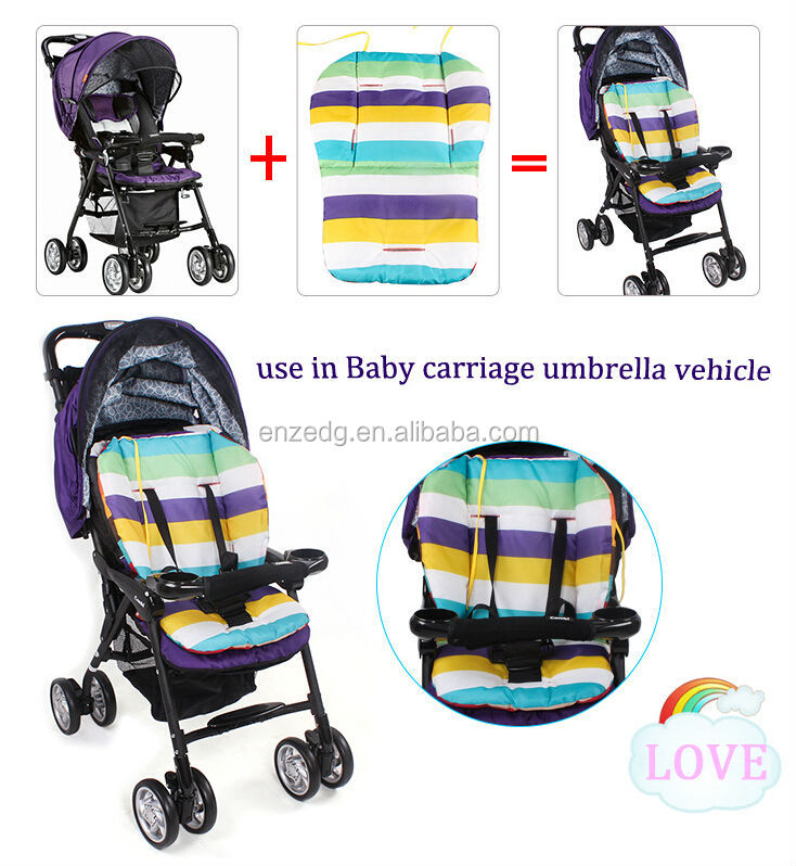 新しい防水2014年虹の赤ん坊ベビーカークッション赤ん坊のカーシートクッション問屋・仕入れ・卸・卸売り