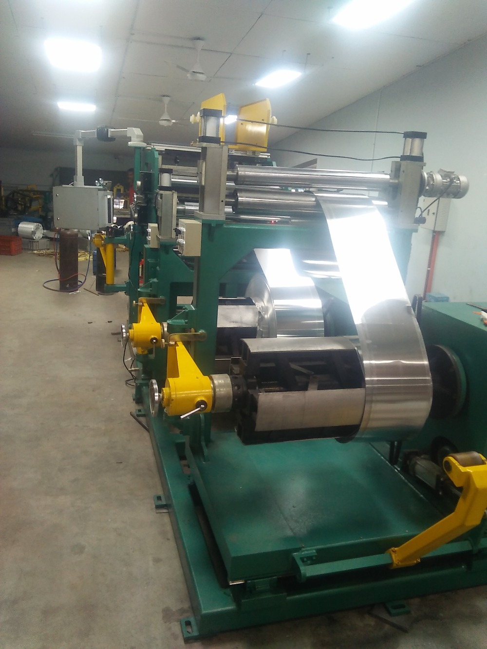 Full Auto Copper & Aluminum Foil Winding Machine Dry Type Transformer