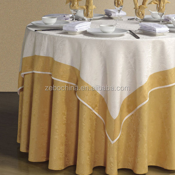 最新のデザインのサテンのテーブルクロスラウンドバラ結婚式のための問屋・仕入れ・卸・卸売り