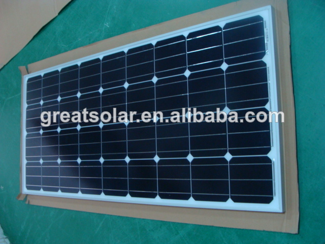 競争力のある価格100wモノラル結晶太陽電池パネル中国の製造業者問屋・仕入れ・卸・卸売り