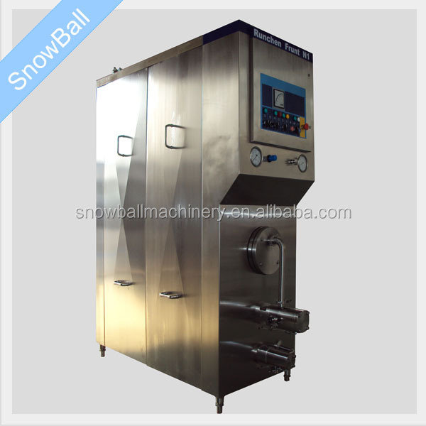 Extensive use semi-automati stainless steel ice cream production machine