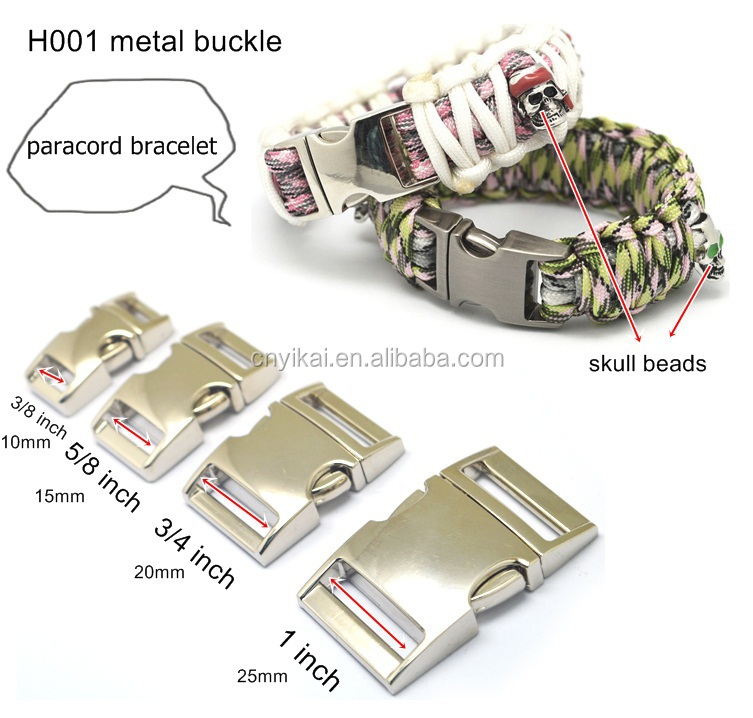 Wholesale 1'' Metal Buckle Metal Paracord Buckle Side Release Buckle Buy 1'' Metal Buckle