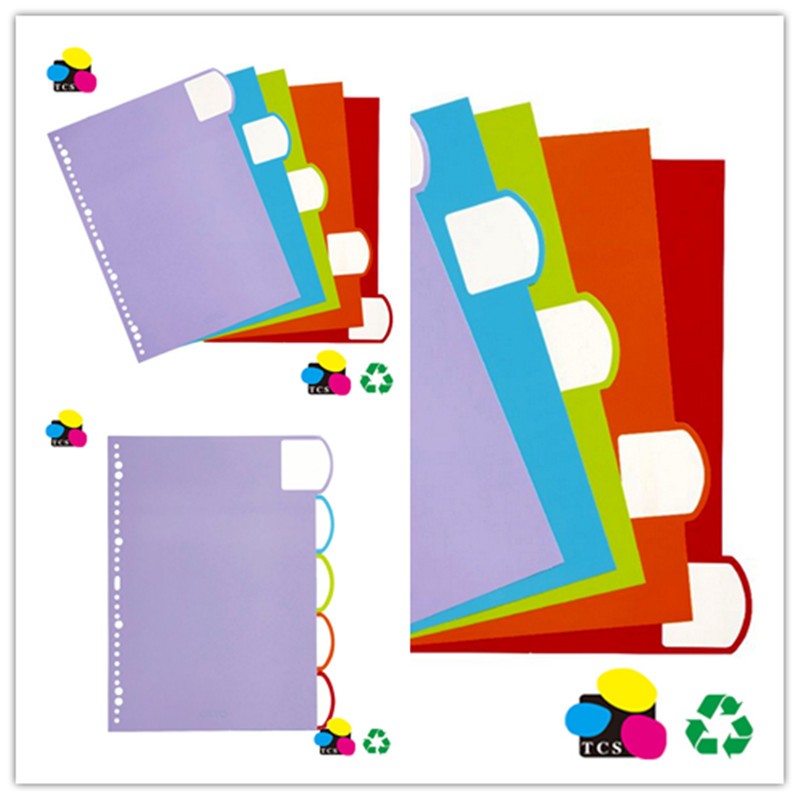 Stationery A4 5 Tabs Index Dividers With Laminated Buy Paper & Tab