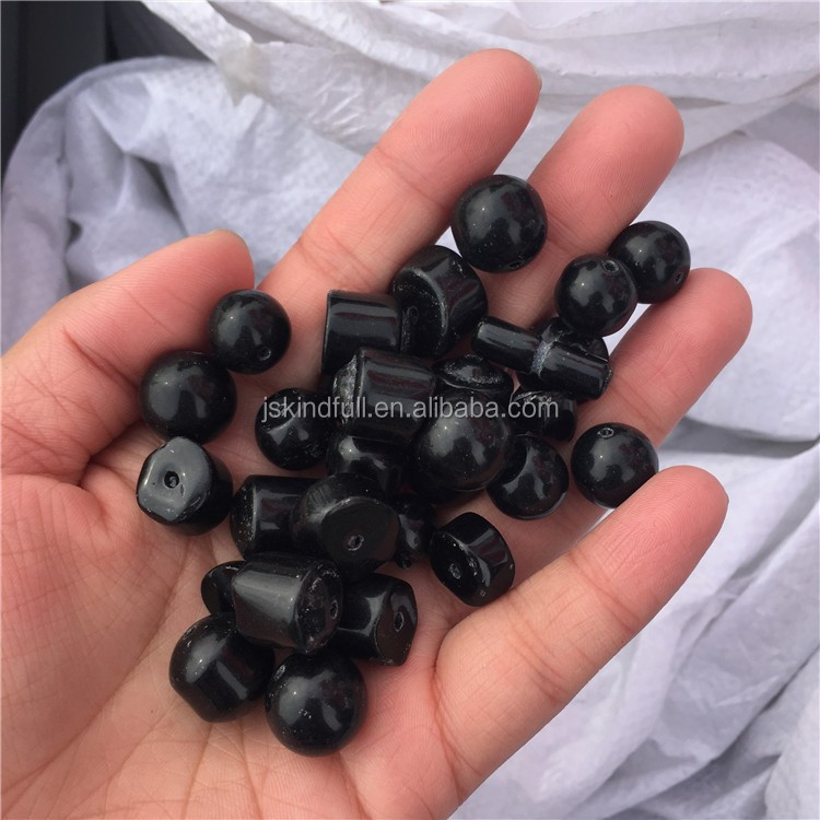 factory price natural black obsidian rock quartz stone small pea