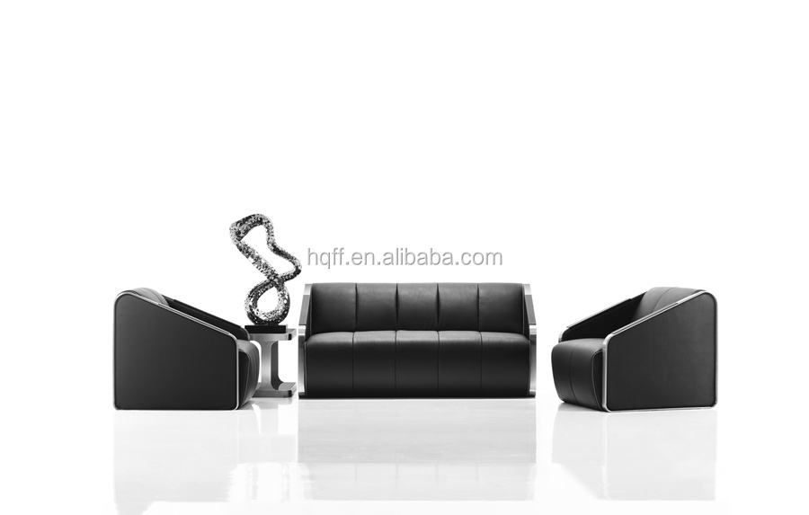 ステンレス鋼s-372015の革家具のソファ仕入れ・メーカー・工場