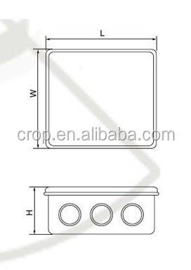 プラスチックのジャンクションボックス/電気ジャンクションボックス/配電盤/shq低電圧配電ボックスシリーズ問屋・仕入れ・卸・卸売り