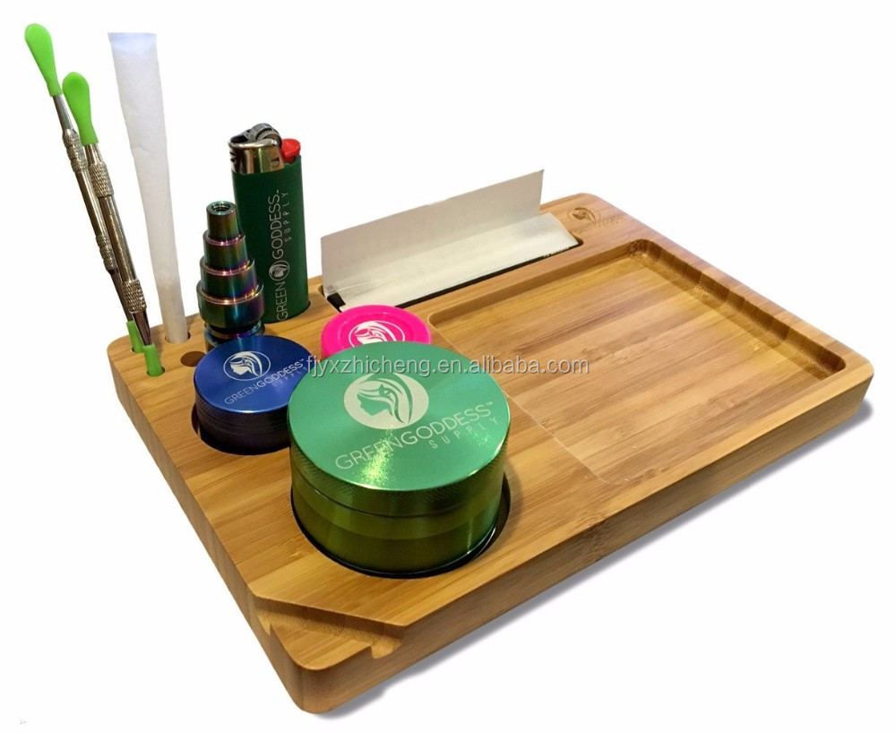Wholesale Bamboo Desktop Organizer Trays Desk Top Office Supply
