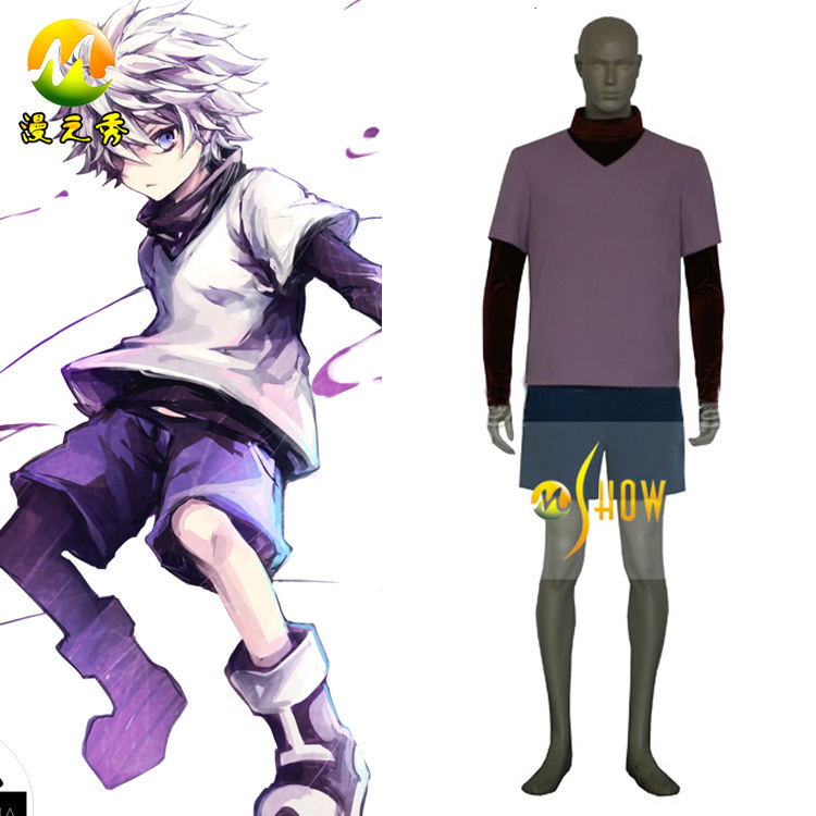 コスプレ衣装モンスターハンター×ハンターkilluazaoldyeckハロウィーンパーティーコスプレ衣装販売のための問屋・仕入れ・卸・卸売り