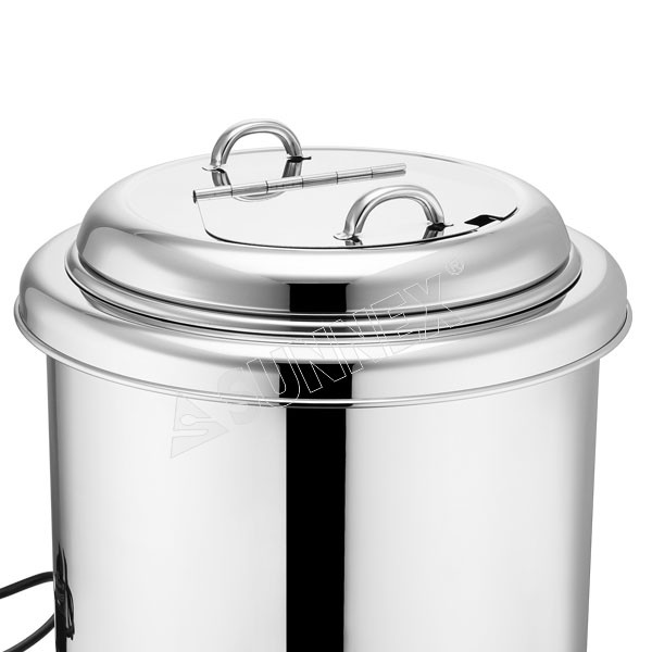 Electric Soup Warmer Stainless Steel Cover & Water Jacket With Ladle -  Sunnex Products Ltd.