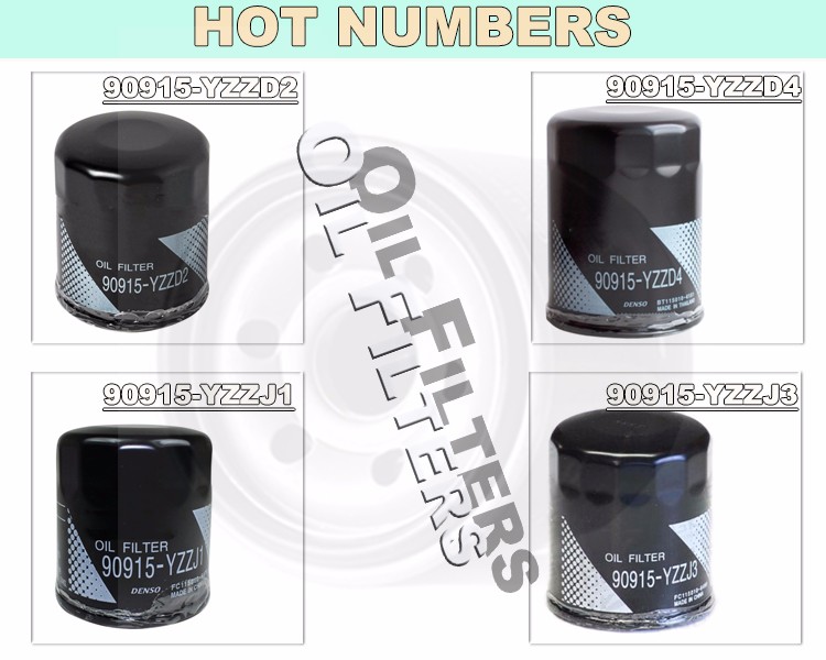 Filters Distributors Wholesale For Autos/cars Oil Filter 90915yzzj3