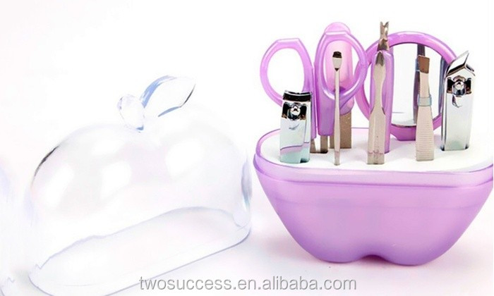 apple shape nail scissors set .jpg