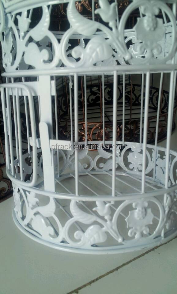 Decorative elegant cinnamon bird cages for weddings PF-580