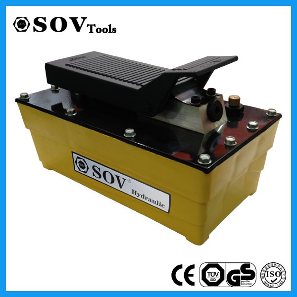 700 bar hydraulic pump with pneumatic pedal control