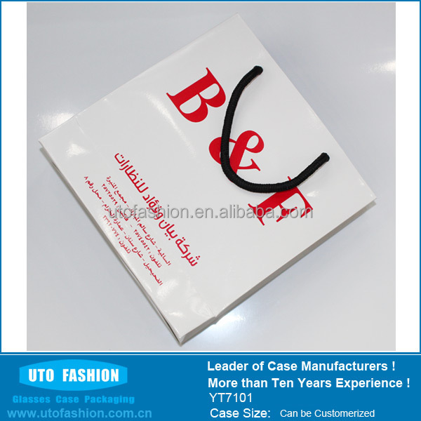 yt7101grandoptical眼鏡oem生産紙のショッピングバッグ問屋・仕入れ・卸・卸売り