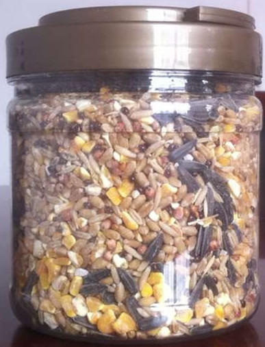 dried maize & wheat mixing