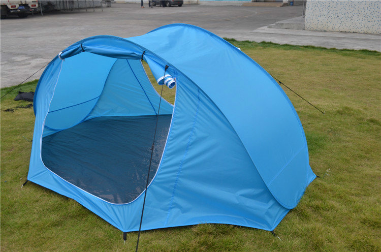 屋外テント速度自動開放に対する嵐カップルダブルキャンプキャンプのテント仕入れ・メーカー・工場