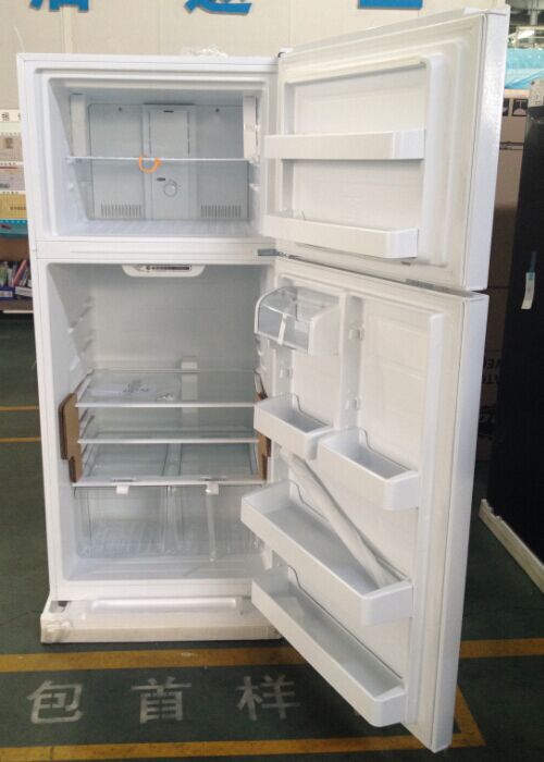 Low Power Consumption Refrigerator Double Door Big Fridge Stainless
