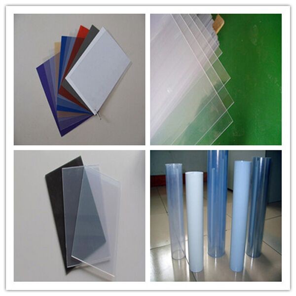 sapphire blue clear pvc sheet rigid