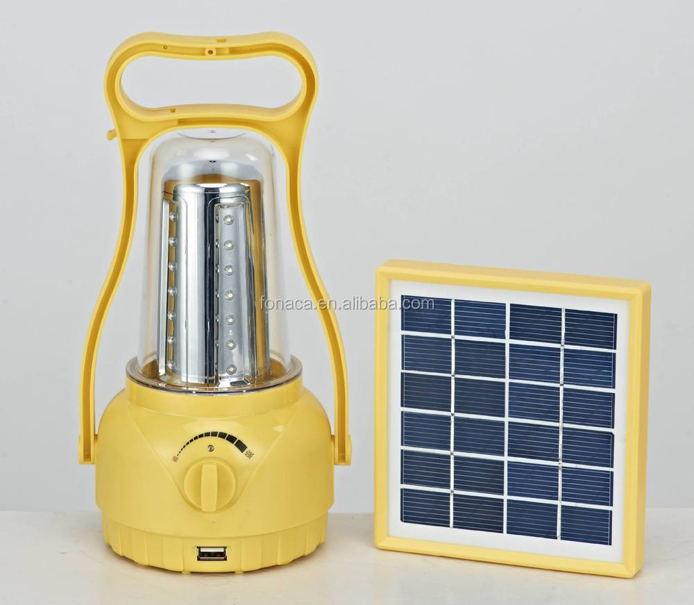 ファッション2014年太陽キャンプライト、 太陽キャンプのランタン充電器付き、 多機能ソーラーオリジナルメーカーからの光を導いた問屋・仕入れ・卸・卸売り