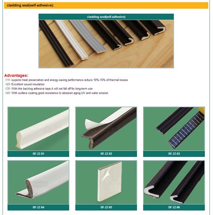 Door Jamb Weatherstrip Foam Sealing Tape Weather Seal Foam Sealing