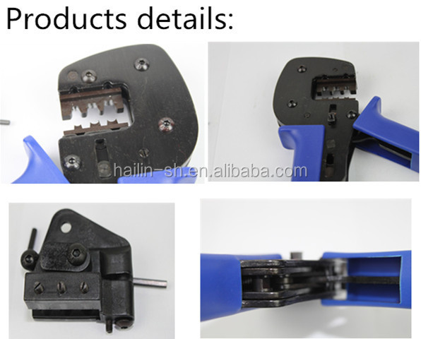 機能的な力のポータブル太陽光発電建設圧縮端子圧着工具mc42.54a2546b6平方ミリメートルモレックス・ツール仕入れ・メーカー・工場