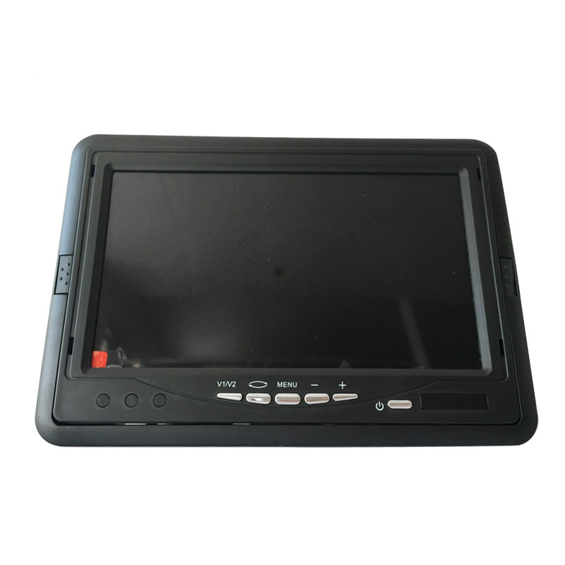 Автомобиль 24v 800X480 разрешение широкоэкранная tft lcd Цвет 7 дюймов cctv монитор автомобиля
