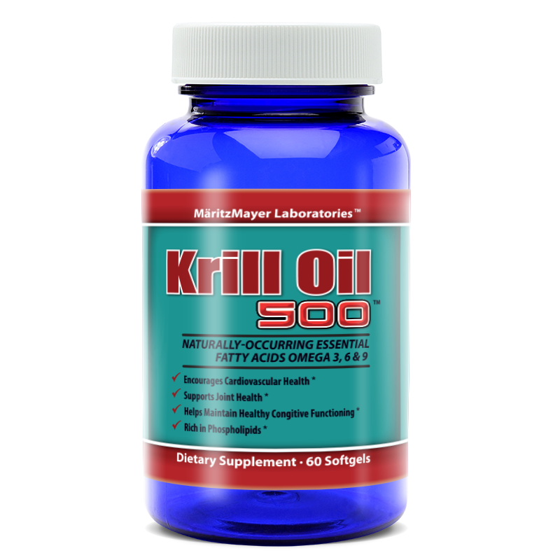 High Quality Dietary Supplement Capsules 500mg Krill Oil Softgel
