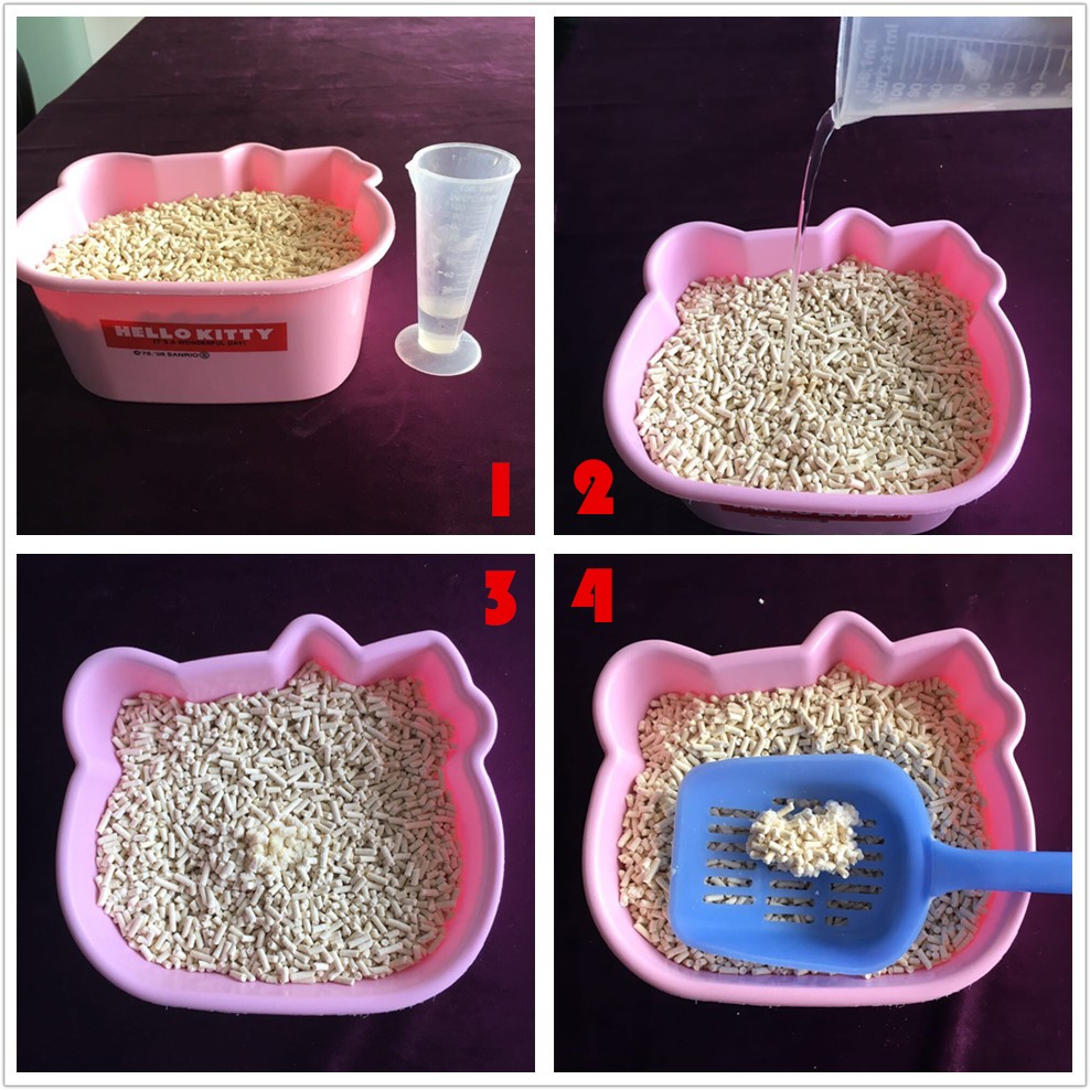 Tofu Cat Litter Sand Ideal For Multiple Cat Households Fresh And