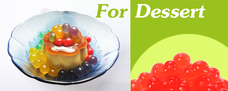 High Quality 3.2kg package Kiwi Popball for Taiwan Bubble Tea drinks - like Popping boba