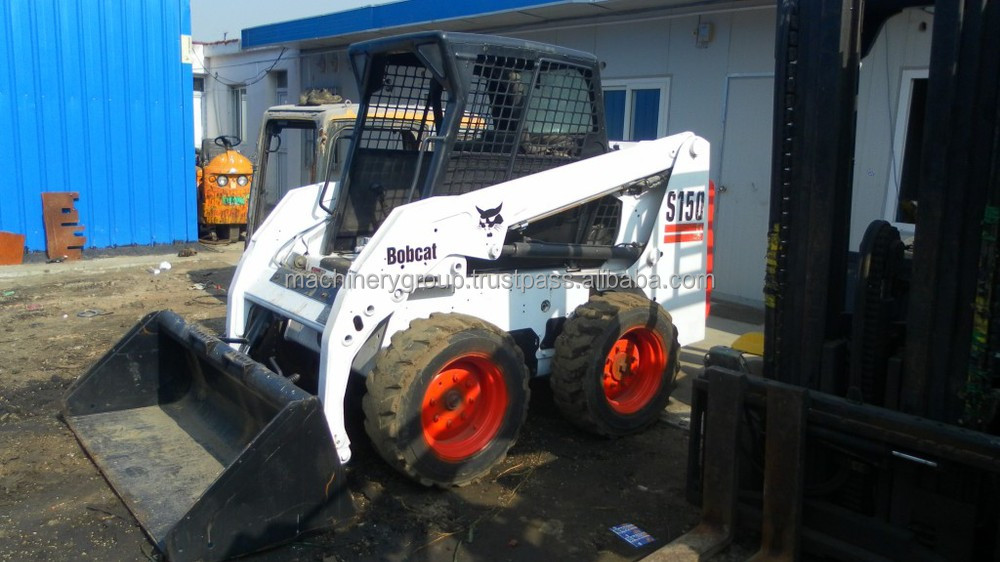 中古bobcatスキッドステアローダーs150、 ミニスキッドローダーを操縦仕入れ・メーカー・工場