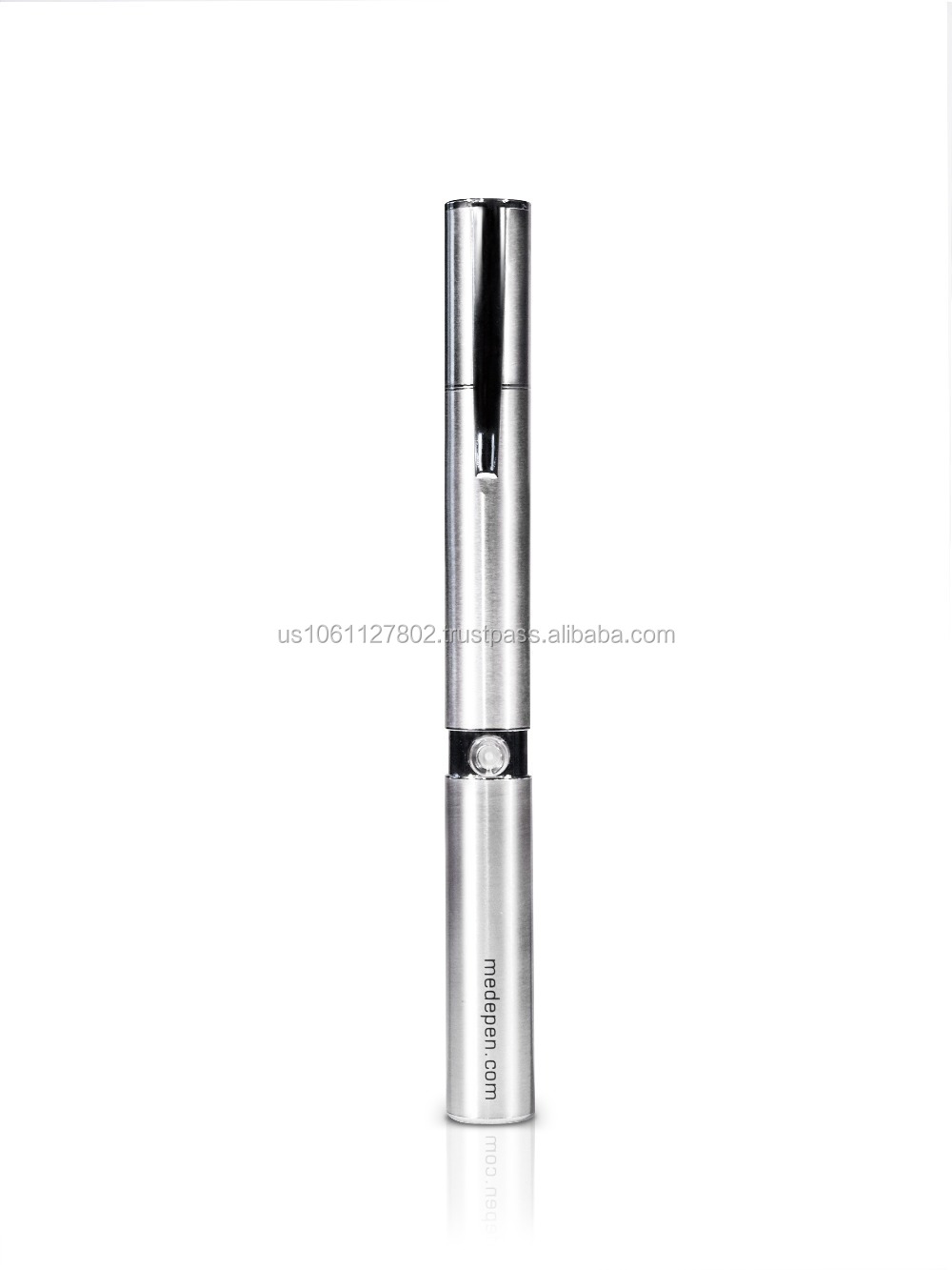 Medepen Executive Silver Vaporizer Pen 510 Threadlong Battery Life