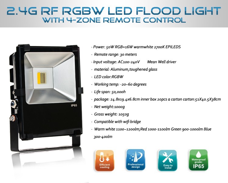 高ルーメン ip65 led屋外洪水光10 ワット 20 ワット 30 ワット 50 ワット 90 ワット 190 ワット dmx Rgb屋外led フラッドライト仕入れ・メーカー・工場