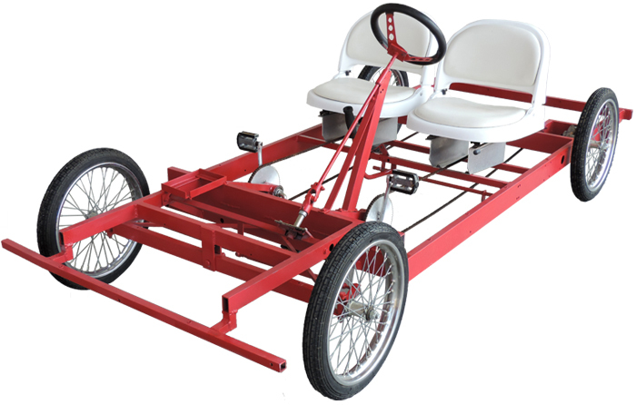 adults pedal car