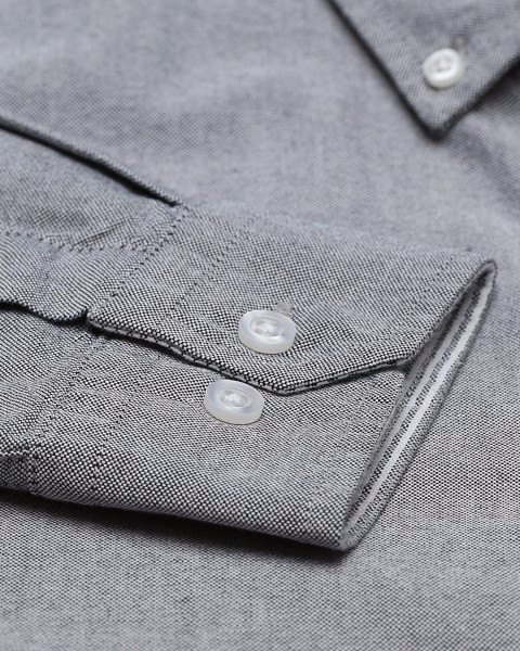 最新デザイン の 100%綿オックスフォード グレー男シャツ仕入れ・メーカー・工場