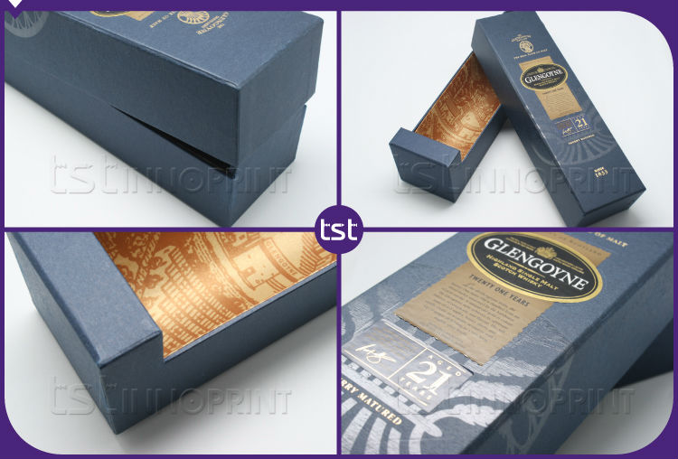 Custom Printed Paper Wine Box&Paper Box&Wine Paper Box