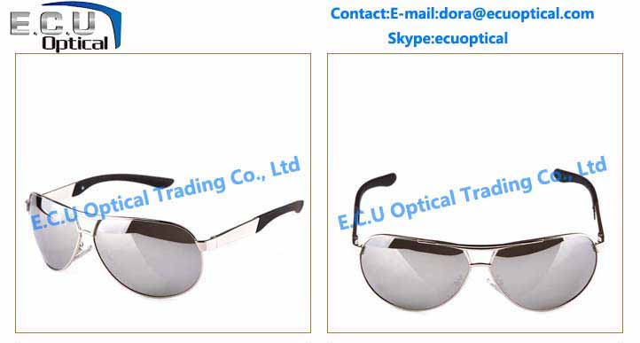 2014 italy designer men alloy round frames sun glasses fishing driving sport fashion sunglasses china factory