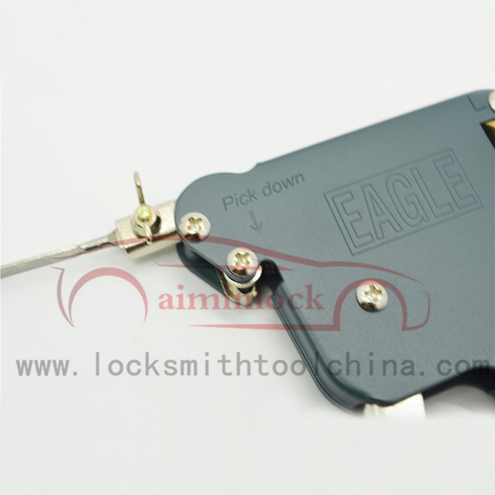 EAGLE Stainless Steel Manual Pop-down Lock Pick Snap Gun Dark Green AML020028