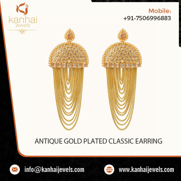 ANTIQUE GOLD PLATED CLASSIC EARRING.jpg