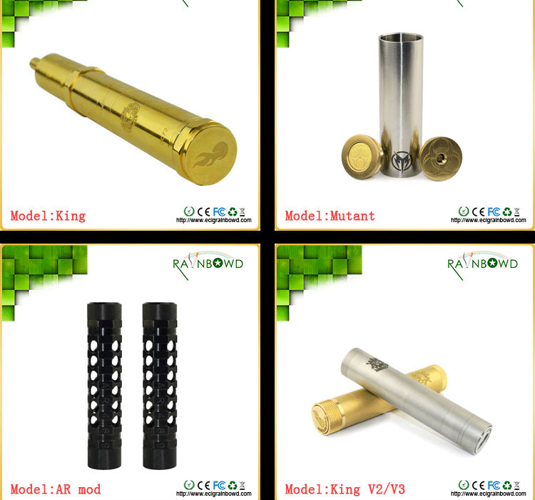 2014 newest mechanical mod stingray X mod clone
